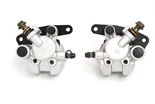 E-accexpert Front Brake Caliper Replacement for YAMAHA Wolverine 350 ,YAMAHA KODIAK 400 , HONDA TRX 400EX , YAMAHA GRIZZLY 660 , SUZUKI EIGER 400 , SUZUKI VINSON 500