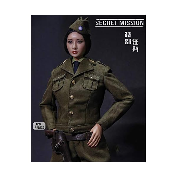 ZSMD Figure Accessories 1/6 Female KMT Troops Figure Clothes 1/6 BIS Female Agent Clothes Fit for 12" Action Figure