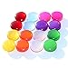 DGOL 160pcs Shinning Colorful Mushroon Shape Sewing Craft Buttons Kids Clothes Coat Button Mixed 8 Color
