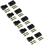 FLY RC 5 Pairs Traxxas TRX Plugs Lipo NiMh Brushless High-Current Connector ESC Battery RC Connector