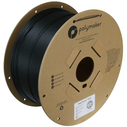 Polymaker PolyTerra PLA Charcoal Black - 1.75mm - 3kg