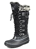 ARCTIV8 AVALANCHE Women's Winter Insulated Faux Fur Lining Cozy Warm Water Resistant Snow Boots