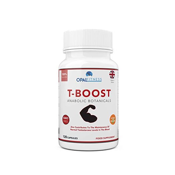 Testosterone-And-Libido-Booster-For-Men-By-Opal-Fitness-Anabolic-Male-Enhancing-Capsules-With-Maca-Root-Gingko-Biloba-Korean-Ginseng-Reduce-Stress-Cortisol-Produced-In-The-UK-120-Capsules Testosterone And Libido Booster For Men By Opal Fitness - Anabolic Male Enhancing Vegan Capsules With Maca Root, Ginkgo…