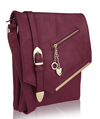 MKF CollectionCrossbody Bags for Women, Sling bag Vegan Leather Shoulder bag Ladies Small Purse Handbag by Mia K