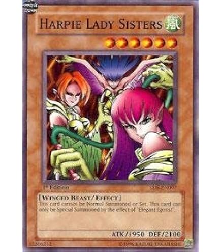 YU-GI-OH! Sammelkarte – Harpie Lady (DPBC-EN037), Duelist Pack 16: Battle City, 1st Edition
