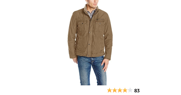 tan levis jacket