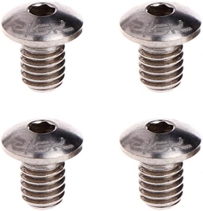 Qumun 4x Road Bike Titanium Brake Fixed Screw Bicycle C Caliper Adjustable Cycling Bolt