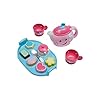 Fisher-Price-DYM76-Laugh-and-Learn-Sweet-Manners-Tea-Playset-FGW66-Chatter-Telephone-Toddler-Pull-Along-Toy-Phone-with-Numbers-and-Sounds-for-1-Year-Old Fisher-Price Laugh & Learn Sweet Manners Tea Set, interactive toddler role-play toy with Smart Stages learning content…
