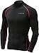 TM-YUT32-KKR_Large Tesla Men's Thermal WinterGear Compression Baselayer Mock Long Sleeve Shirt YUT32