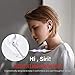 Bluetooth 5.0 Earbuds Earphones Stereo Sports Earphones Earbuds Noise Cancelling and Waterproof Headsets with Built-in Mic Portable Charging Case for Android Headset (White)thumb 2