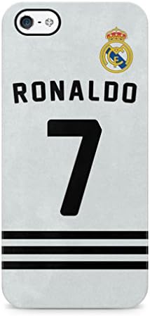 Christiano Ronaldo Club Real Madrid Shirt Hard Plastic Phone Case Cover Shell For iPhone 5 , iPhone 5s &amp; iPhone SE