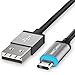 LED Micro USB Cable (6 FT), FosPower [Quick Charge 3.0] Reversible Micro B to Reversible USB A Cable [Extra Long] for Samsung, HTC, Motorola, Nokia, LG, PS4 / Xbox One Controller