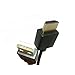 JBingGG USB to HDMI cable, USB 2.0 Male to HDMI Male Charger Cable Splitter Adapter 2-Pack 20 Inch