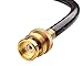 SHINESTAR 5FT Propane Extension Hose, Connects 1lb Appliance to Propane Tree or Propane Tee Adapter, Compatible with Buddy Heater, Weber Q Grill, Coleman Camping Stove and more