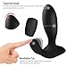Utimi Butt Plug Anal Sex Toys Prostate Massager Waterproof Anal Vibrator Rechargeable with Remote Control Adult Sex Toys for Men or Women