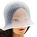 SenseYo Reusable Silicone Dye Cap with Hook for Salon Hair Coloring Highlighting Dye Cap Hair Color Styling Tools
