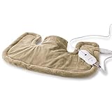Sunbeam Renue Tension Relief Heating Pad, Brown