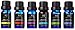 Aromatherapy Essential Oil Blends - Best 6 100% Pure Therapeutic Grade Four Thieves, Stress Free, Rest & Relax, Breathe Easy, Pure Healing, Happy Citrus, Gift Set - 6/10 ml