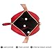 Herald Fashion Elegant Quilted Leather Fanny Pack Classy Wasit Bag with Two Belts