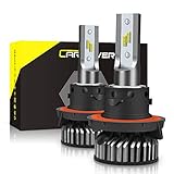 H13 9008 LED Headlight Bulb, CAR ROVER 50W 10000Lumens Extremely Bright 6000K CSP Chips Hi/Lo Beam Conversion Kit