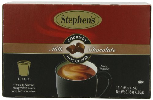 Single Cup Hot Cocoa, Milk Chocolate 