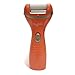 Callus Remover Pedicure Tools Kit for Feet + 2 Refill Rollers - Cordless Electronic File Healthy Sexy Smooth Foot Hand - Orange