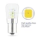 JOMITOP AC/DC 12V BA15S Led Light Bulb S8 Bayonet Base Non-Dimmable 2W Waterproof Lamp CRI80 for Boat, RV, Auto Car Soft Warm White Pack of 2