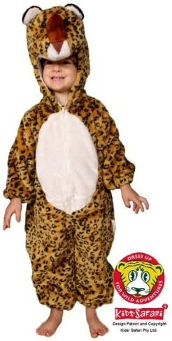 Safari Plush Costume Leopard- Small