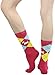 ToBeInStyle Women's Pack of 6 Crew Socks - Scottish Terrier - Size 9-11