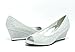 SASSY SEXY VOGUE/ELLE Women's Elegant Rhinestones Embelishment Wedge Pumps Shoes New