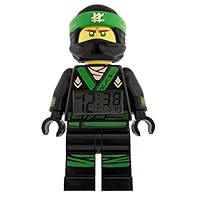 ClicTime Mini Figure Ninjago Movie Lloyd Minifigure Alarm Clock