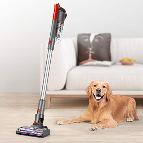 GeeMo Cordless Vacuum Cleaner, 14Kpa Powerful Suction 4 in 1 Brushless