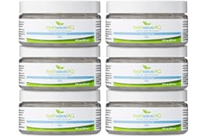 Fresh Wave IAQ Commercial Odor Eliminating Gel, 8 Fl. Oz. | Pack of 6 | Odor Absorbers for Home | Safer Odor Relief | Natural Plant-Based Odor Eliminator | Replace Every 15-60 Days