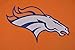 Mens Athletic Football Broncos Pullover Hoodie - Orange XL