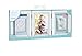 Pearhead Babyprints Baby Handprint and Footprint Deluxe Desk Photo Frame & Impression Kit, Tabletop Nursery Keepsake For Baby Girl Or Baby Boy, White