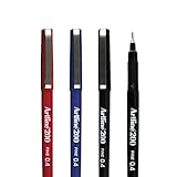 Artline 200 Fineline Writing Pens, 0.4mm Writing