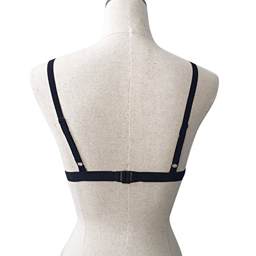 image for Han Shi Bra, Women Fashion Floral Lace Bralette Bustier Crop Top Banda