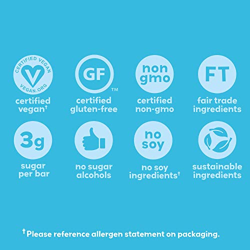 UNREAL DARK CHOCOLATE COCONUT BARS | CERTIFIED VEGAN, GLUTEN FREE, FAIR TRADE, NON-GMO | NO SUGAR ALCOHOLS OR SOY 1.3 OZ (PACK OF 12)