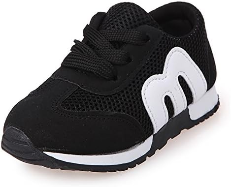 Doyola Kids boys girls Light Weight Lace-Up Breathable Sneakers For Running(Sole size 21=EU20=US5M)