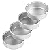 Wilton Aluminum Round Cake Pan Set, 6" x 2" in., (4-Pack) primary