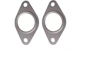 YCHIMAN 2 Pack Stainless Steel Replacment Turbo Turbocharger Gaskets for TIAL 35mm & 38mm Wastegates