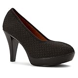 Platform Woven Stretch Pumps
