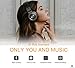 LINPA M1 Bluetooth Headphones Over Ear, Hi-Fi Stereo Wireless Headset, 30Hrs Playtime, Soft Memory-Protein Earmuffs, w/Built-in Mic and Wired Mode for TV/Cell Phones/PC