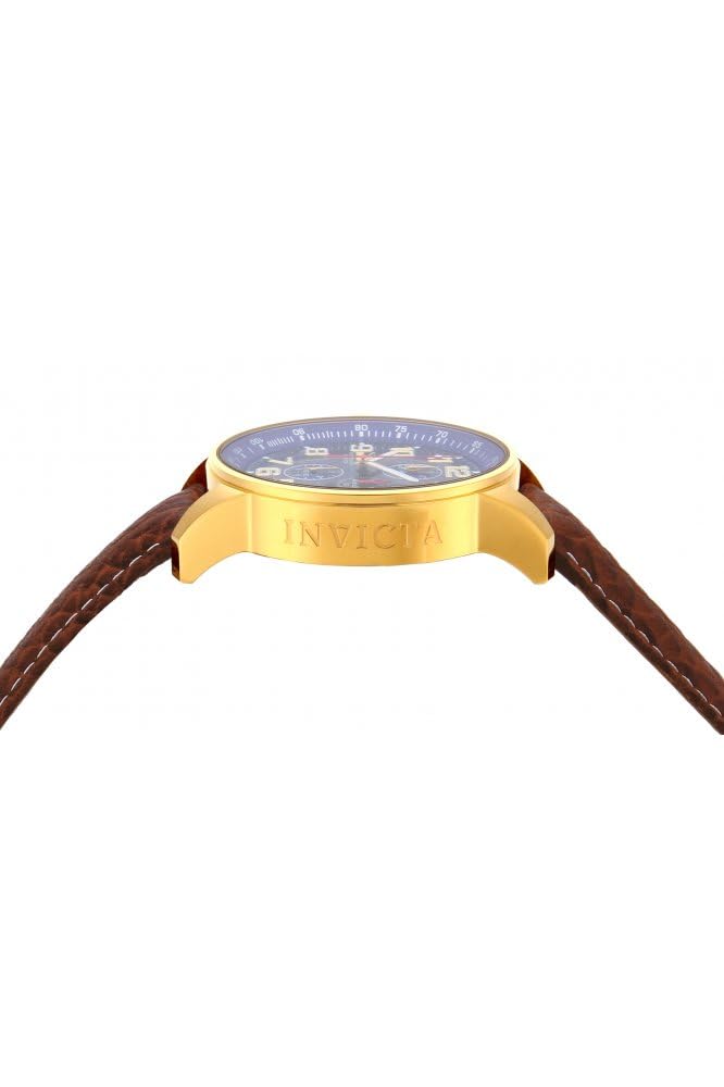 Invicta I-Force Orologio Uomo 50mm: Cassa In Acciaio, Quadrante Blu E Movimento Al Quarzo