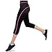 mpeter Women Sauna Pants for Weight Loss, Ultra Sweat Capri-Pants, Hot Thermo Neoprene Capri Leggings Bodyshaper