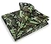 Stansport Medium-Duty Rip-Stop Tarp 12' x 16' - Green Camo (T-1216-C)