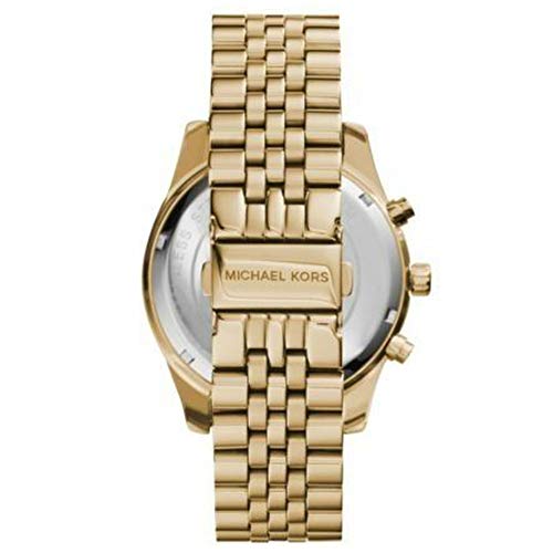 Michael-Kors-Herren-Uhren-Rund-Analog-Quarz-One-Size-Edelstahl-85935704