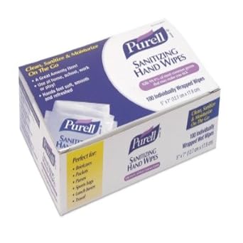 Amazon.com: MCK42731800 - Sanitizing Skin Wipe Purell