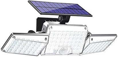 JosMega Solar Motion Sensor Lights Outdoor, IP65 Waterproof 360° Rotatable, Solar Powered Security Wall Lights with 30...