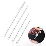 Foonii Drink or Bottle Straw Stainless Steel Cleaning Brush Kit ( 4 PCS )